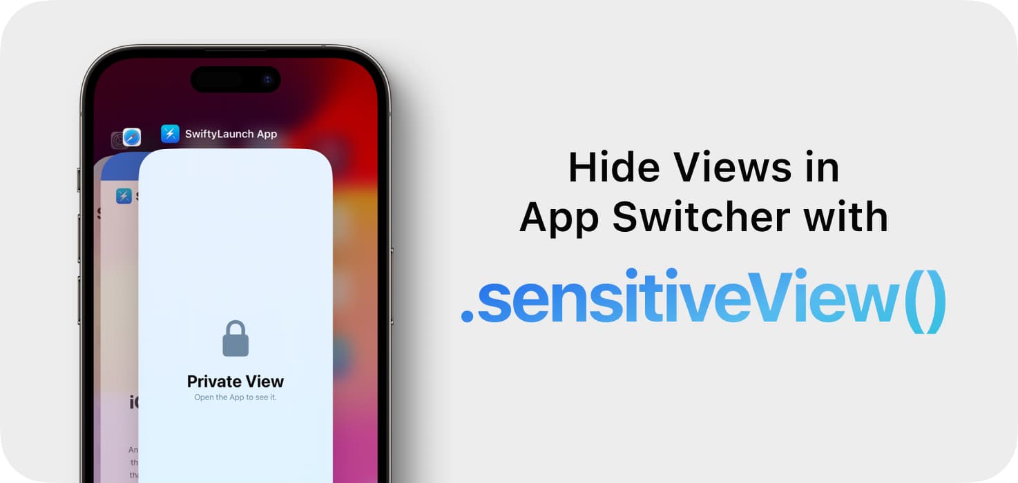 Sensitive View