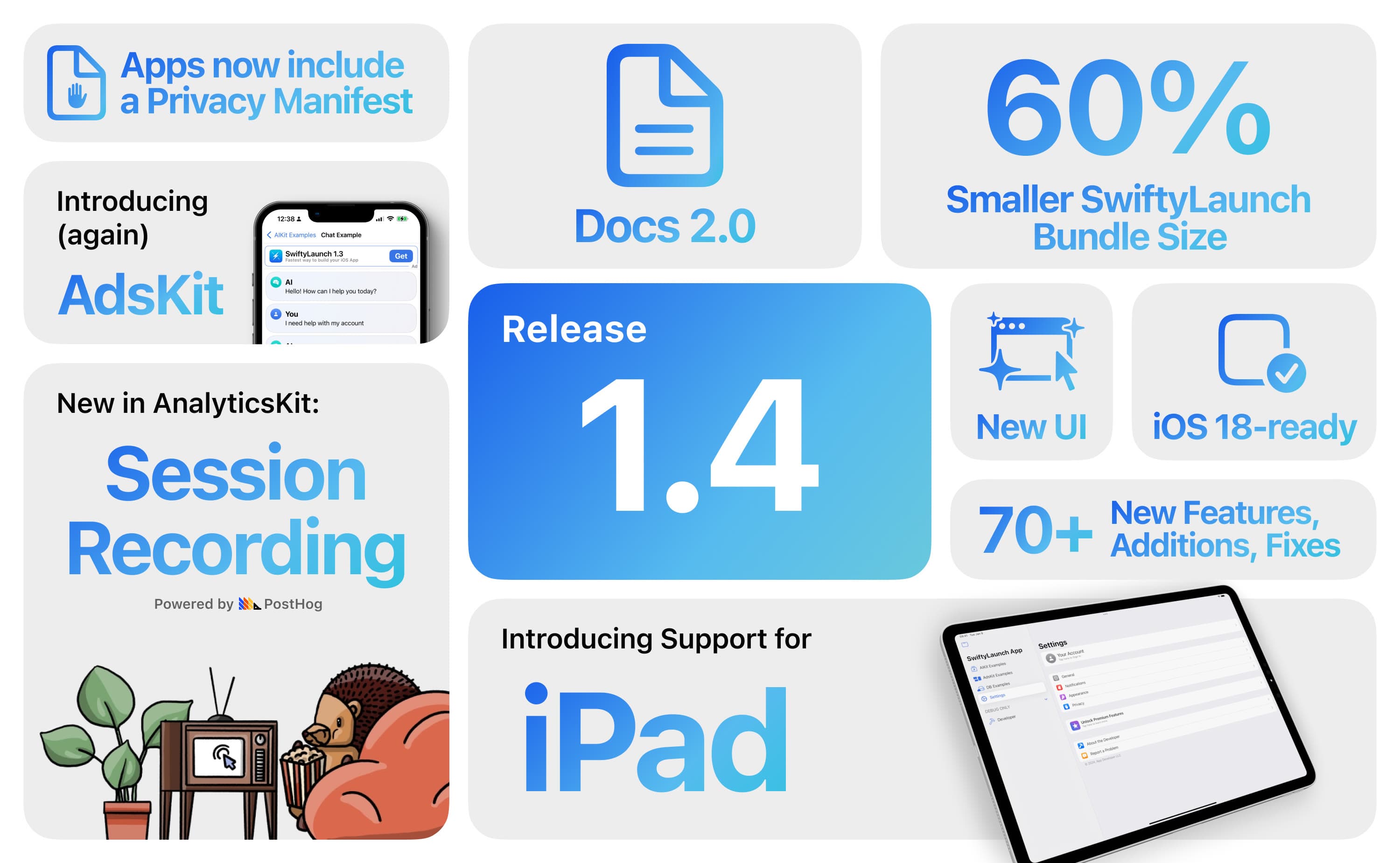What's new in SwiftyLaunch 1.4 thumbnail