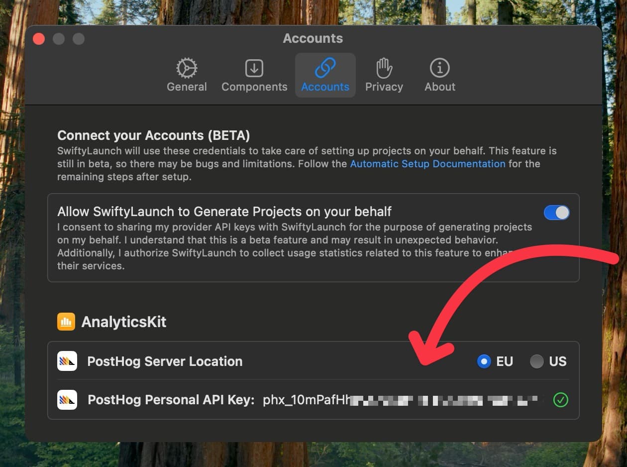 PostHog API Key