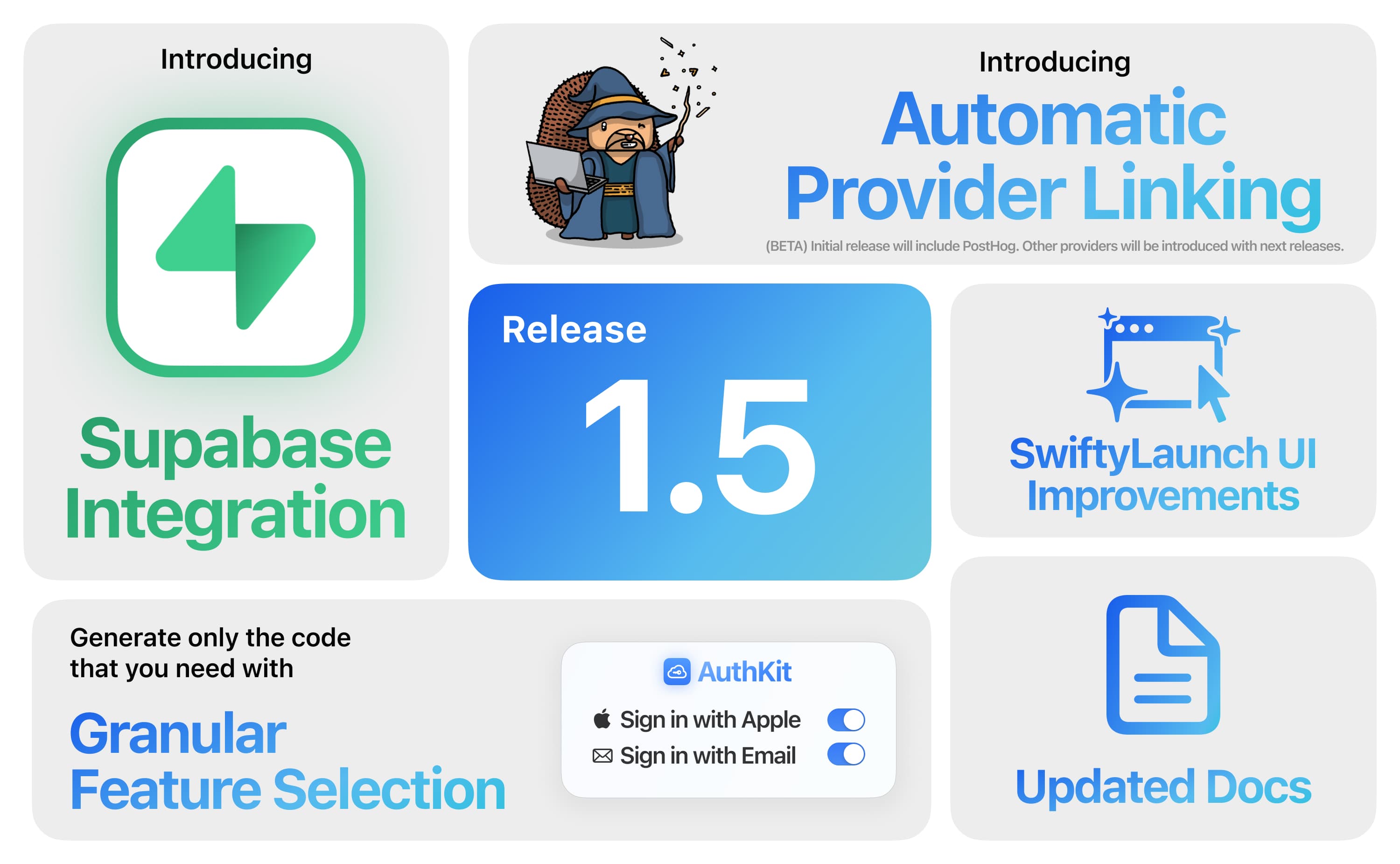 What's new in SwiftyLaunch 1.5 thumbnail
