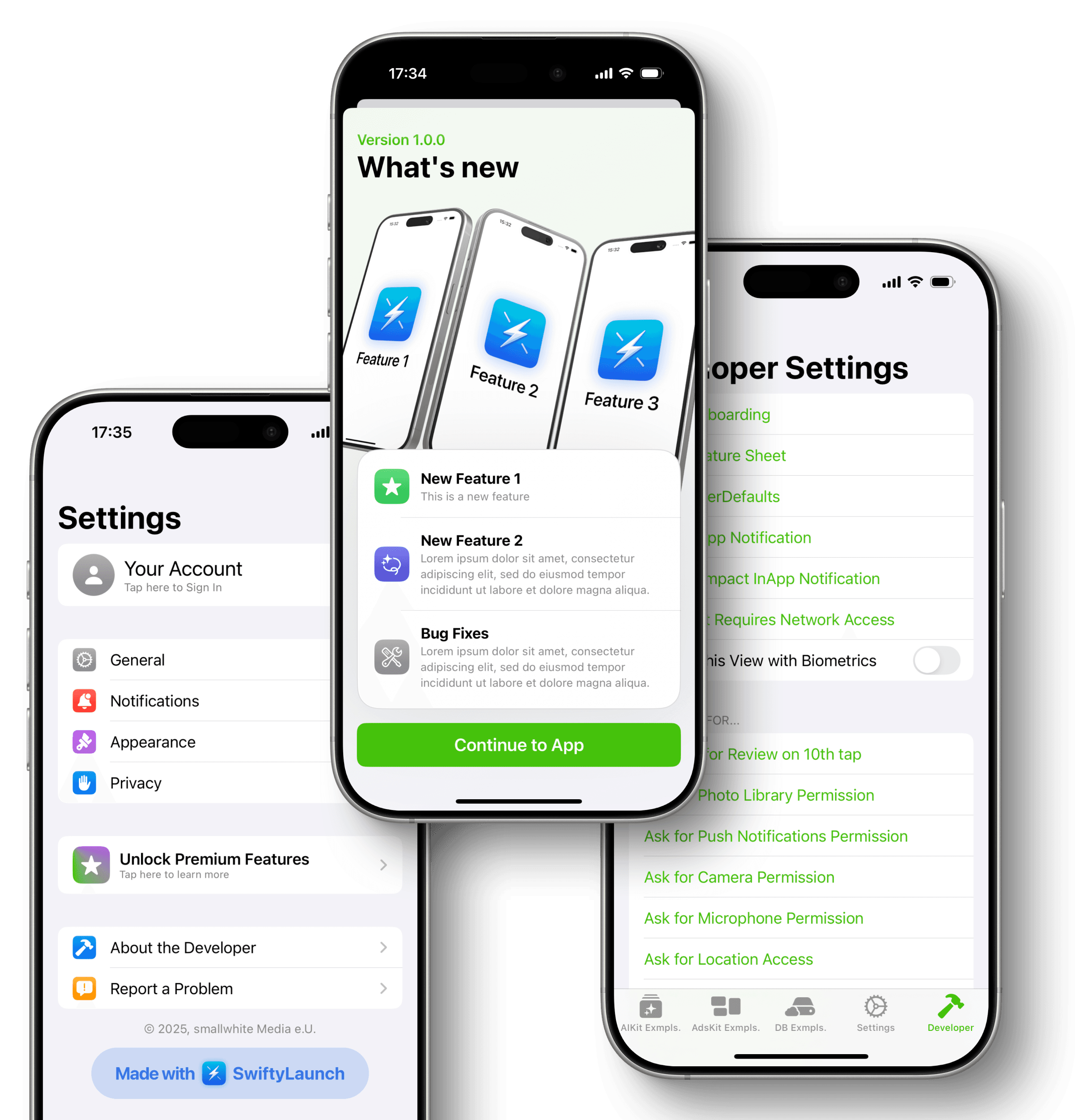 App Module Showcase